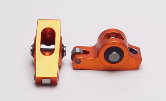 Harland Sharp SHA-S1004-250 Roller Rockers 7/16 Stud Chev SB .250 Offset Intake