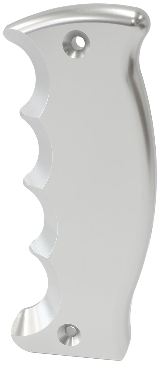 Aeroflow AF72-9910 BARE PISTOL GRIP SIDE PLATE PASSENGER HANDLE SILVER