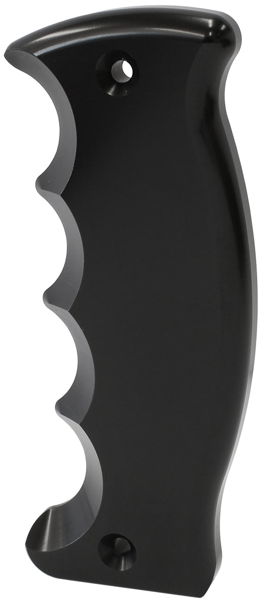 Aeroflow AF72-9910BLK BARE PISTOL GRIP SIDE PLATE PASSENGER HANDLE BLACK