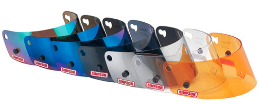 Simpson SI-1021 Replacement Visor Smoke x Bandit Diamondback Skill & Rx Models