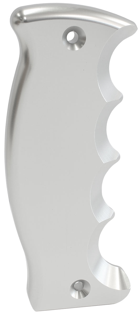 Aeroflow AF72-9912 BARE PISTOL GRIP SIDE PLATE DRIVERS SIDE HANDLE SILVER