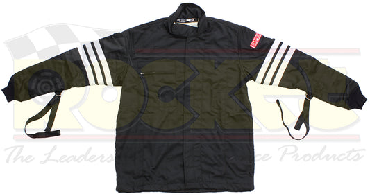 Simpson SI0402114 2 Layer Jacket Small Black