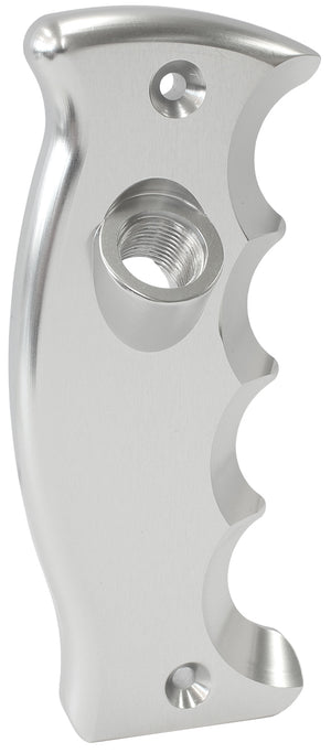 Aeroflow AF72-9913 BUTTON PISTOL GRIP SIDE PLATE DRIVERS SIDE HANDLE SILVER