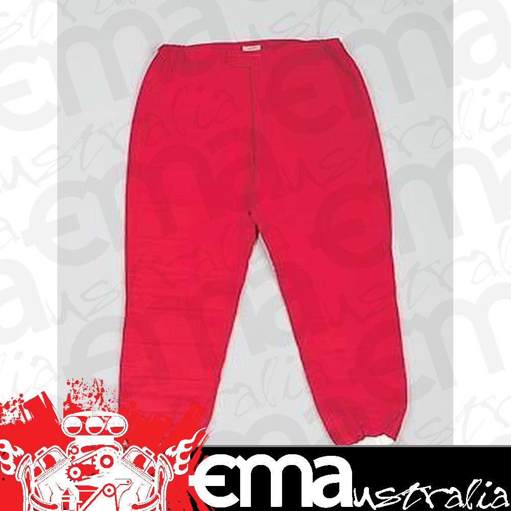 Simpson SI0403213 STD 19 Nomex 2-Layer Driving Pants Medium Red SFI 3.2A/5