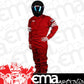 Simpson SI0403311 STD 19 Nomex 2-Layer 1 Piece Racing suit Large Red SFI 3.2A/5