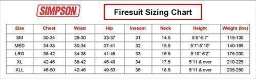 Simpson SI0602112 Supersport Standard 2 Layer Nomex Jacket Small Black SFI 5
