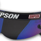 Simpson SI1023-12 Replacement Visor - Iridium x Bandit Diamondback Skull & Rx Helmets