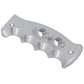 Aeroflow AF72-9923 Pistol Grip Drivers Side Dual Button Plate Silver Finish to suit Pistol and Attack Bang Shift Shifters