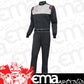 Simpson SI1502211 Sportsman Elite II suit Medium 2-Layer Black SFI-5