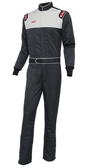 Simpson SI1502211 Sportsman Elite II suit Medium 2-Layer Black SFI-5
