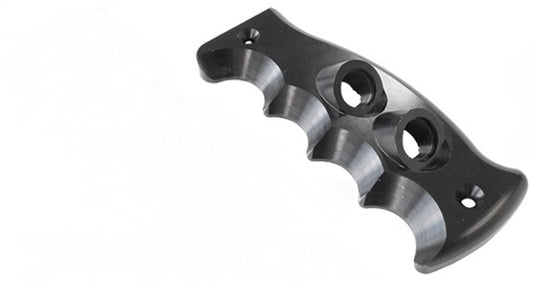Aeroflow AF72-9923BLK Pistol Grip Drivers Side Dual Button Plate Black Finish to suit Pistol and Attack Bang Shift Shifters