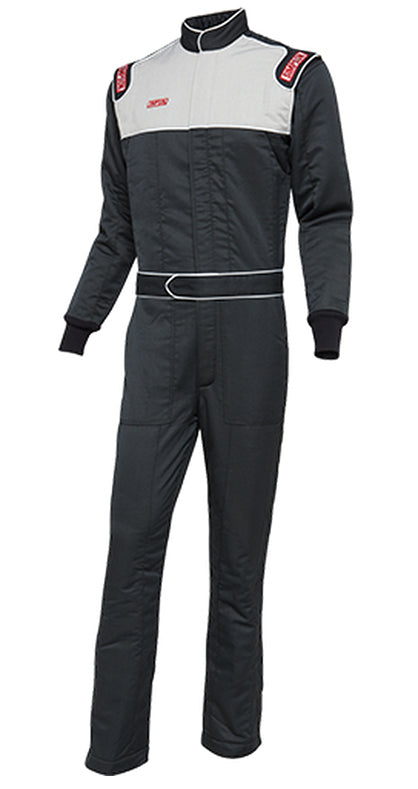 Simpson SI1502311 Sportsman Elite II suit Large 2-Layer Black SFI-5
