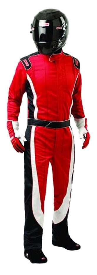 Simpson SI1903121 CrossOver Multi-Layer suit Small Red-White-Black SFI-5