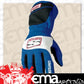 Simpson SI20400MB V-Grip GlOve Nomex/Leather SFI 3.3/5 Size Medium Blue