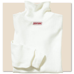 Simpson SI20500XXL Long Sleeve Underwear Top Nomex SFI3.3 xx Large White