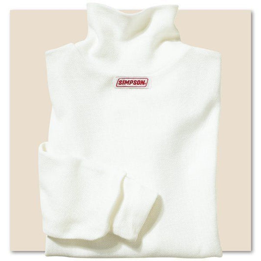 Simpson SI20500XXL Long Sleeve Underwear Top Nomex SFI3.3 xx Large White