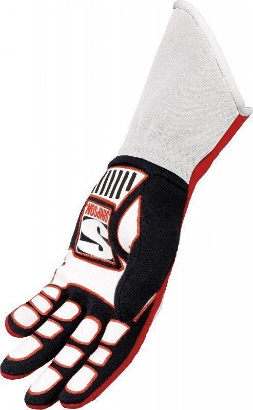 Simpson SI21300xK Competitor Nomex Driving GlOves SFI 3.3/5 Size x-Large Black