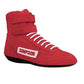 Simpson SI28100R High Top Driving Shoes Size 10 Red SFI ApprOved