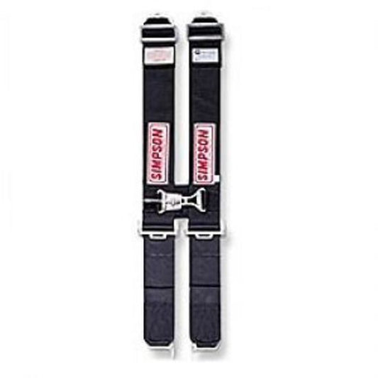 Simpson SI29072BK-STERN Latch F/x Harness 62" Rollbar Mount w/Sternum Belts