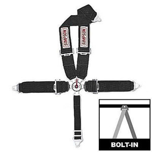 Simpson SI29108BK Camlock 55" V Harness Pull Down Rollbar Mount Black