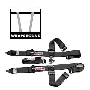 Simpson SI29112BK Camlock 55" 5 Point Harness Pull Down Roll Bar Mount Black