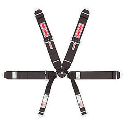 Simpson | SI29118SO | 6-Point Harness Pulldown Bolt In Black