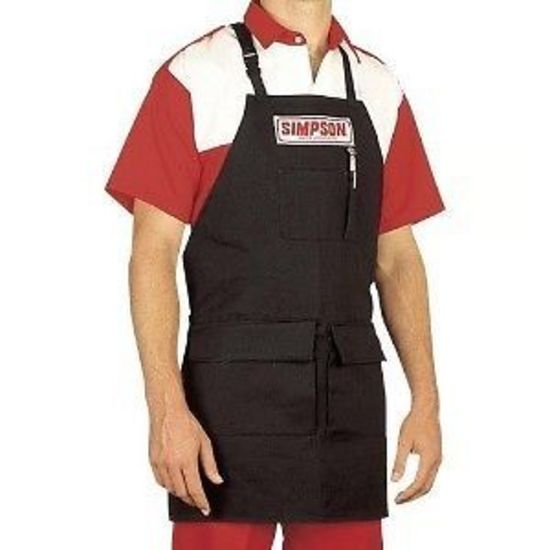 Simpson SI39035 Mechanics / Engine Builders Shop Apron Black