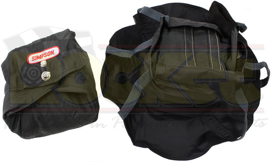 Simpson SI42040BK 10' Air Boss Chute Only Black Chute w/ Black Nylon Pack up to 200 Mph