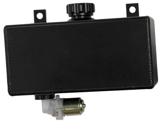 Aeroflow AF77-1005BLK Fabricated Black Washer Tank with Motor -L W H=80x210x100mm