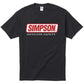 Simpson SI43054S 2015 Traditional Tee Black Small