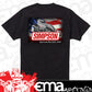 Simpson SI43058Z 2015 American Flyer Tee Black 2x-Large