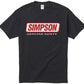 Simpson SI43069SK Traditional Design Black T-Shirt Small