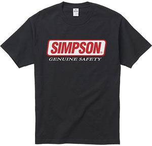 Simpson SI43069SK Traditional Design Black T-Shirt Small