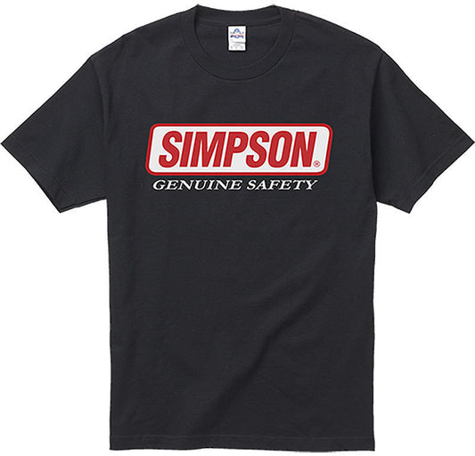 Simpson SI43069SK Traditional Design Black T-Shirt Small