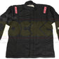 Simpson SI4802334 5 Layer Driving Jacket w/ Arm Restraints Large Black STD.48 Signature Knit Nomex SFI-20