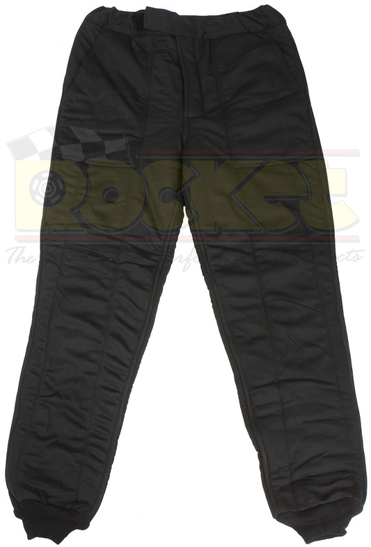 Simpson SI4802433 5 Layer Driving Pants x-Large Black STD.48 Signature Knit Nomex SFI-20