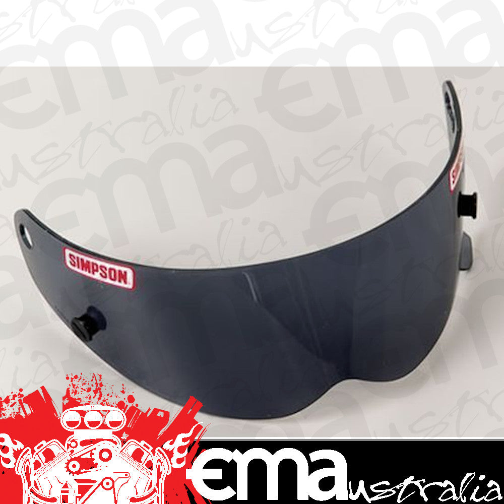 Simpson SI89401A Replacement Visor Smoke suit Bandit Diamond Back & Ch3N02