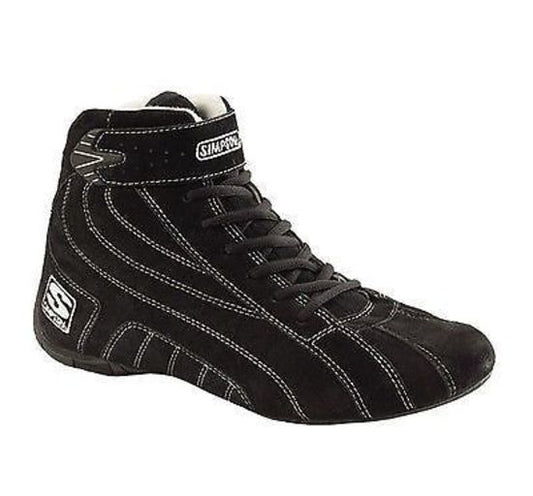 Simpson SICP080BK Circuit Pro SFI Driving Shoes Size 8 Black