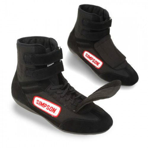 Simpson SIDR110BK Drag Racing Driving Shoe SFI-15 Size 11 Black