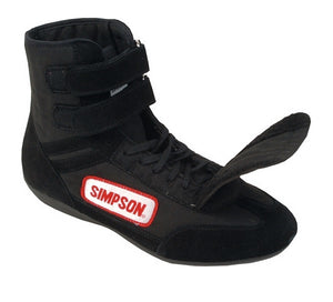 Simpson SIDR800BK Driving Shoe Size 8 Black SFI ApprOved