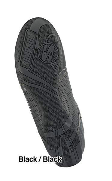 Simpson SIRL120K Red Line SFI Driving Shoes Size 12 Black