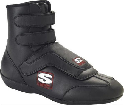 Simpson SISP100BK Stealth Sprint Nomex Driving Shoe SFI 3.3/5 Size 10 Black
