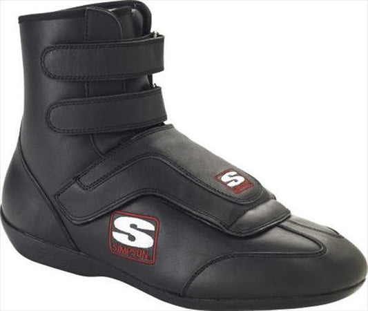 Simpson SISP100BK Stealth Sprint Nomex Driving Shoe SFI 3.3/5 Size 10 Black