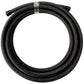 Aeroflow AF100-07-15MBLK SS Braided Hose -7AN 15 Metre Black Stainless Steel