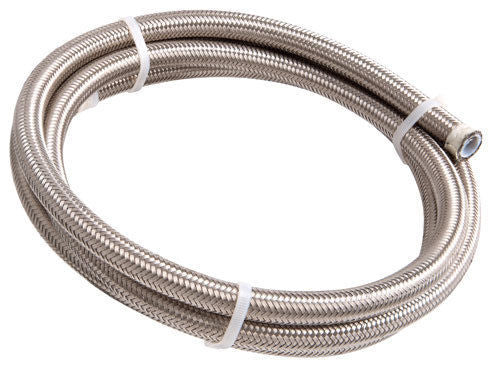 Aeroflow AF100-10-1M SS Braided Hose -10AN 1 Metre Length Clamshell Pack
