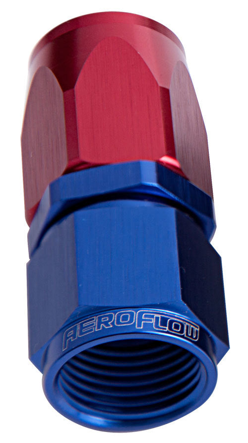 Aeroflow AF101-20 -20AN Taper Series Straight Hose End Blue