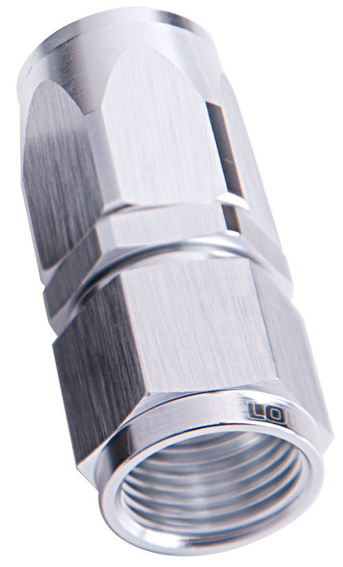 Aeroflow AF101-20S -20AN Taper Series Straight Hose End Silver
