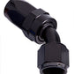 Aeroflow AF102-16BLK -16AN Taper Series 45 Degree Hose End Black
