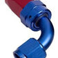 Aeroflow Performance Products AF103-10 10AN Taper Series 90 Degree Hose End Blue
