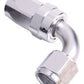 Aeroflow Performance Products AF103-10S 10AN Taper Series 90 Degree Hose End Silver
